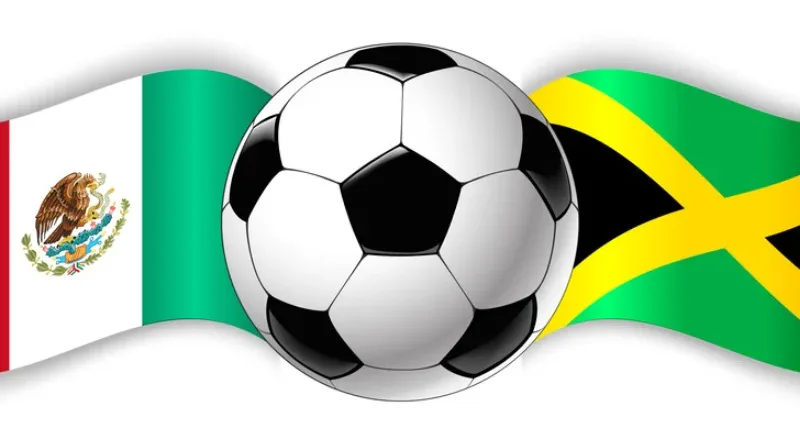 Mexico vs Jamaica Soccer Match