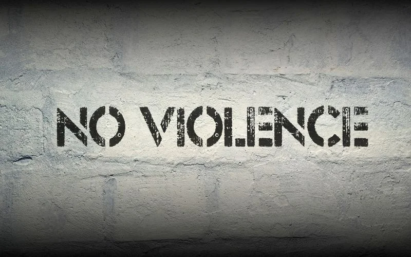 No violence