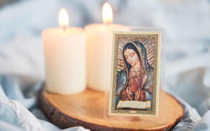 Inside the Basilica de Guadalupe