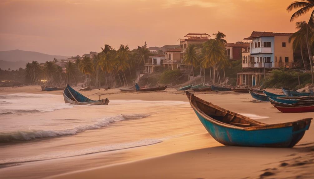 coastal town in mexico
