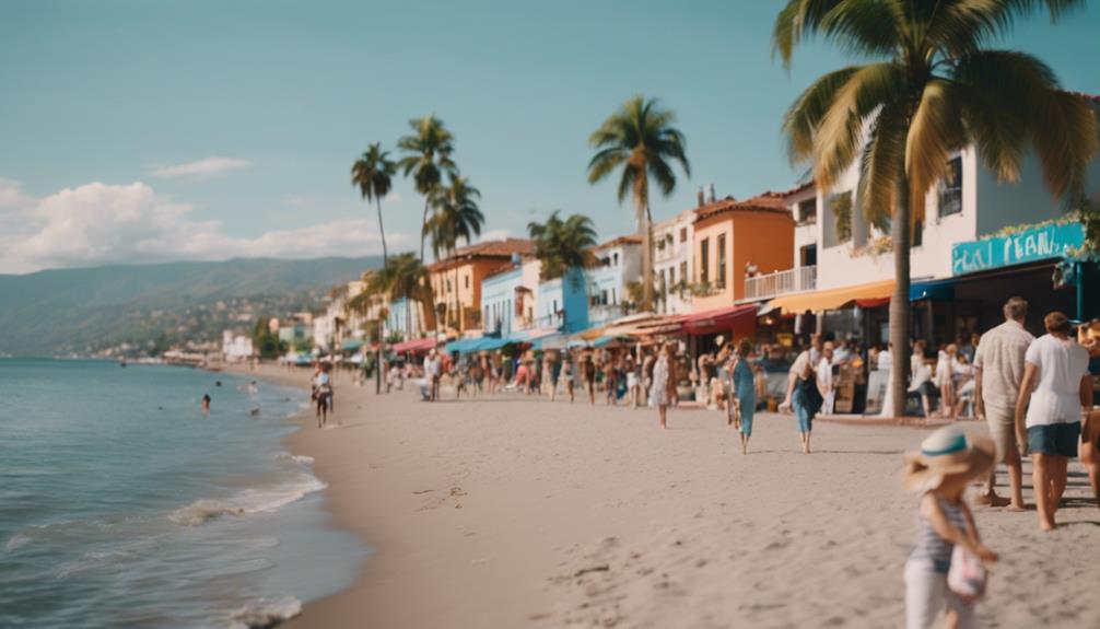 beautiful beach town escape