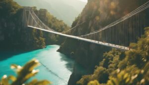 captivating view from bridge