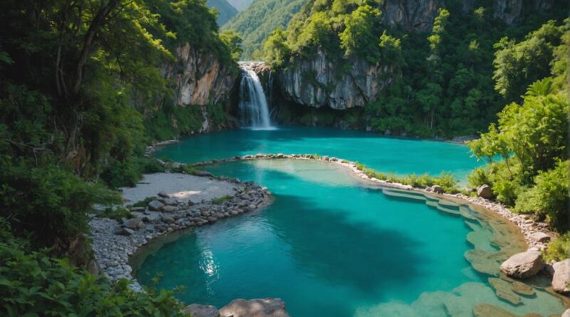 scenic caves and pools
