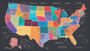 analyzing state land areas