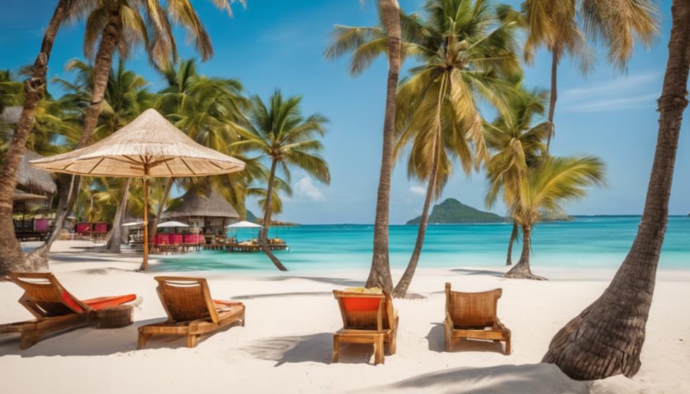 beach resort amenities list