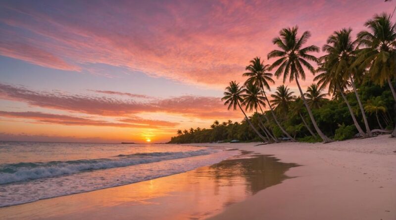 Hermosa playa en Nicaragua