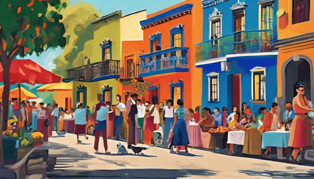 historic mexican neighborhood charm