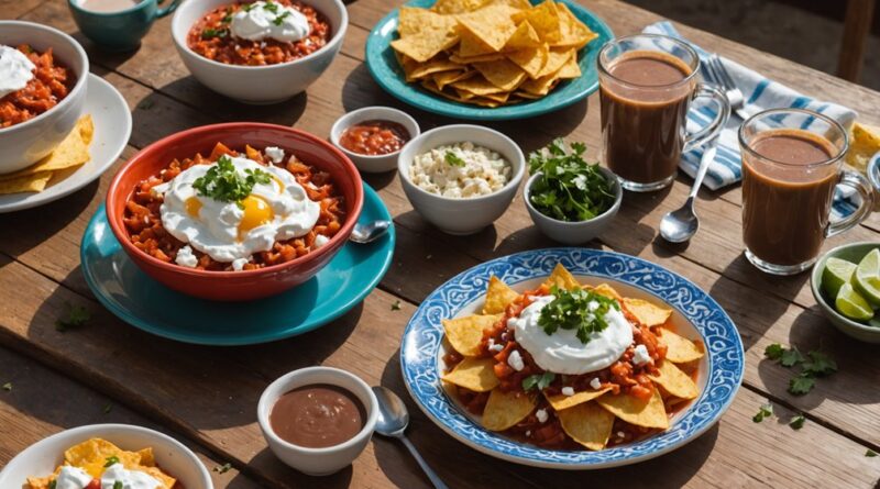 deliciosos desayunos tradicionales mexicanos
