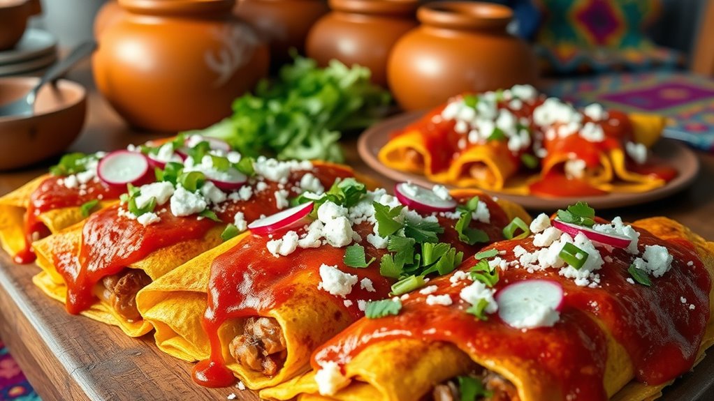 hearty enchilada dish recipe