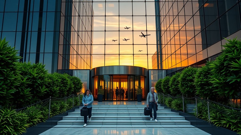 airport nearby hotels available