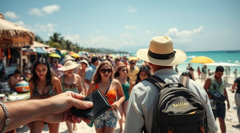 tourist targeted petty scams