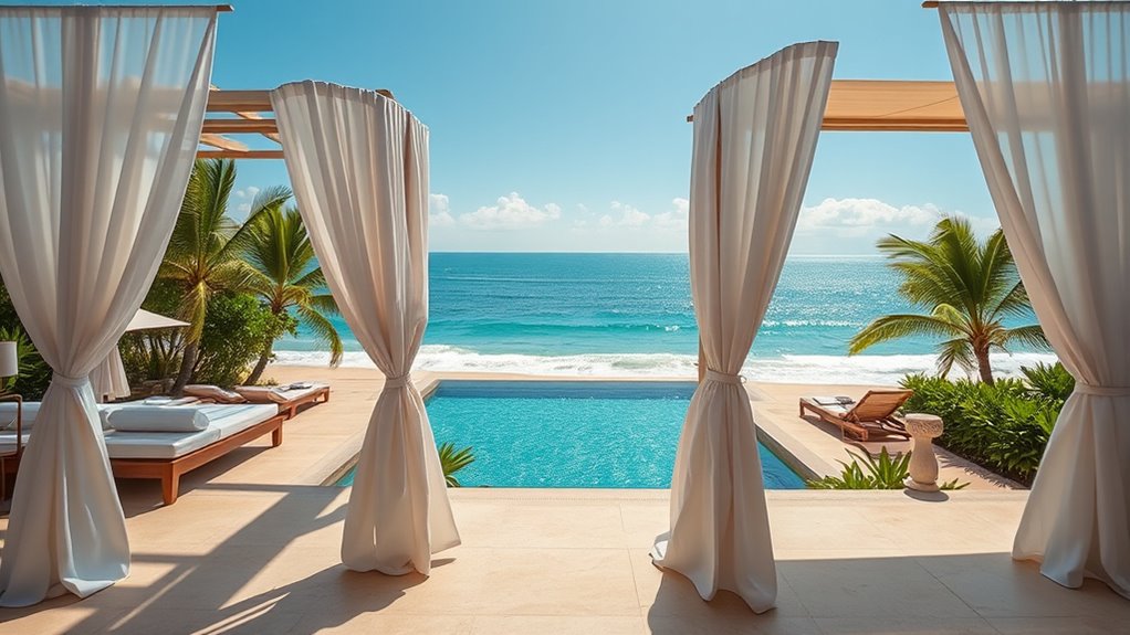 luxury beach resort adults