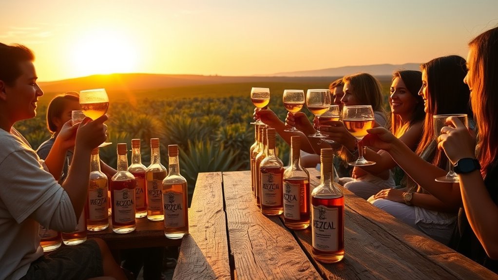 savoring smoky mezcal flavors